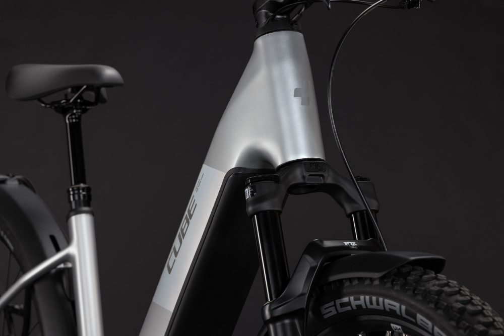 BICICLETA ELECTRICA CUBE REACTION HYBRID SLX 800 FE EASY ENTRY PLATINUM REFLEX 2027 S [5]