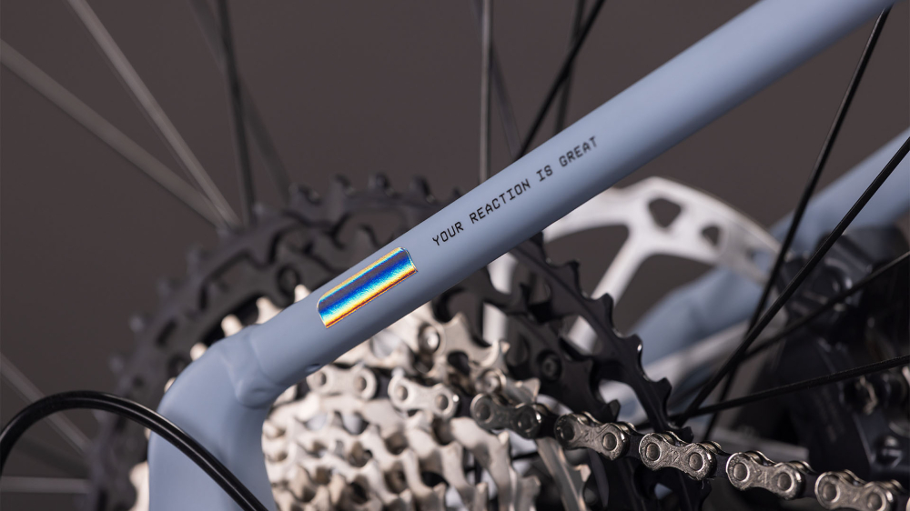 BICICLETA ELECTRICA CUBE REACTION HYBRID SLX 800 GAUZEGREY ICEBLUE 2026 cadru M (18") - roti 29 [5]