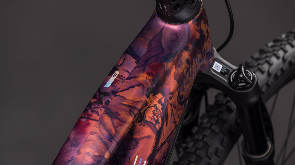 BICICLETA ELECTRICA CUBE REACTION HYBRID SLX 800 SHIFTBLUSH ART 2026 cadru L (20") - roti 29 [2]