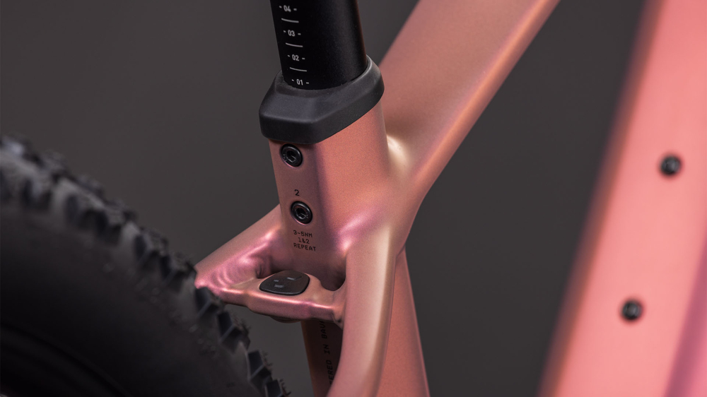 BICICLETA ELECTRICA CUBE REACTION HYBRID SLX 800 SHIFTBLUSH ART 2026 cadru XL (22") - roti 29 [3]