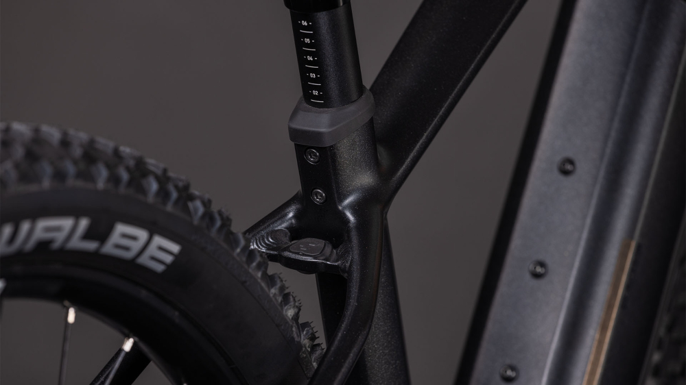 BICICLETA ELECTRICA CUBE REACTION HYBRID SLX 800 SILVERDUST CHROME 2026 cadru XL (22") - roti 29 [4]