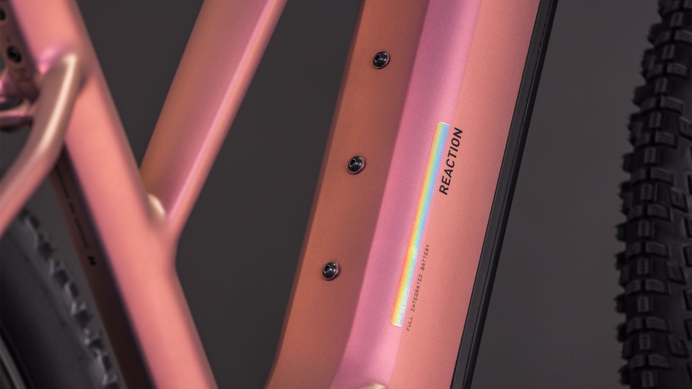 BICICLETA ELECTRICA CUBE REACTION HYBRID SLX 800 TRAPEZE SHIFTBLUSH ART 2026 cadru L (20") - roti 29 [3]