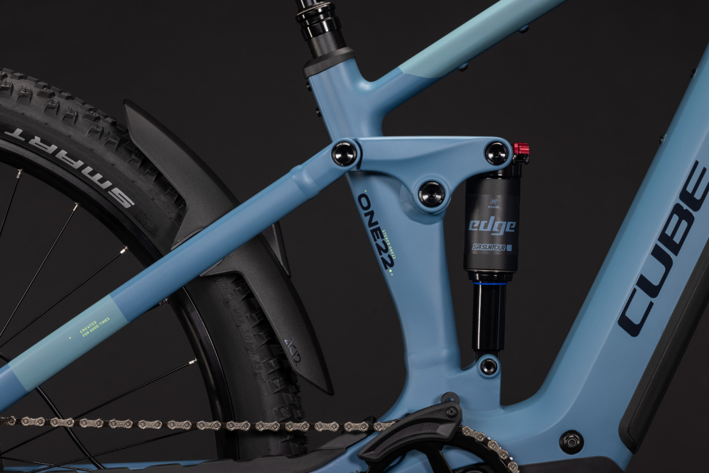 BICICLETA ELECTRICA CUBE STEREO HYBRID ONE22 PRO 800 BLUESAPPHIRE BLUE 2027 cadru L (20") - roti 29 [5]