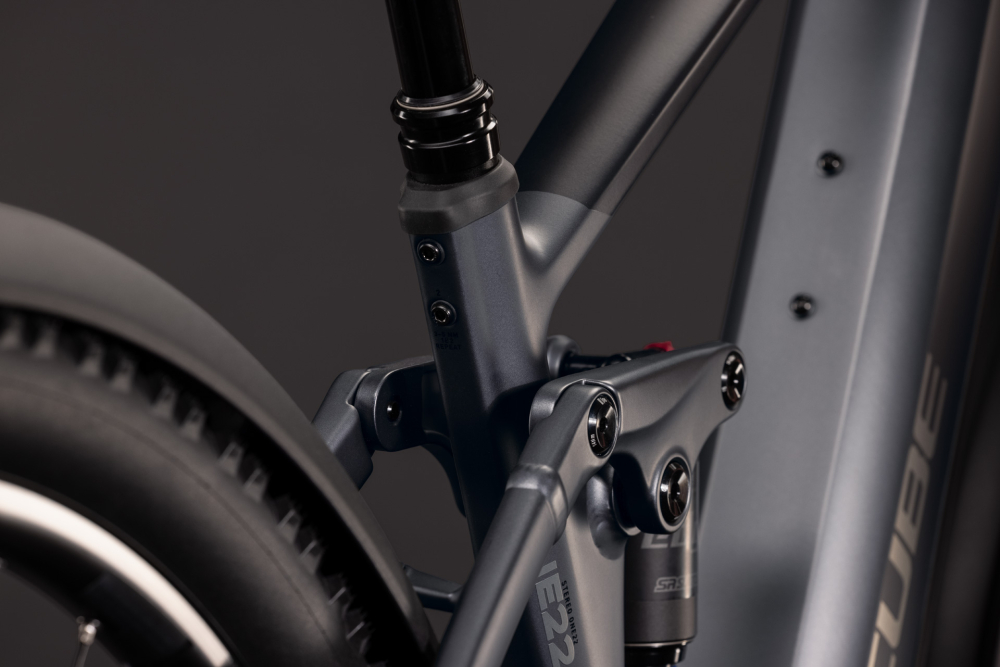 BICICLETA ELECTRICA CUBE STEREO HYBRID ONE22 PRO 800 FE SLABGREY CHROME 2027 cadru L (20") - roti 29 [4]