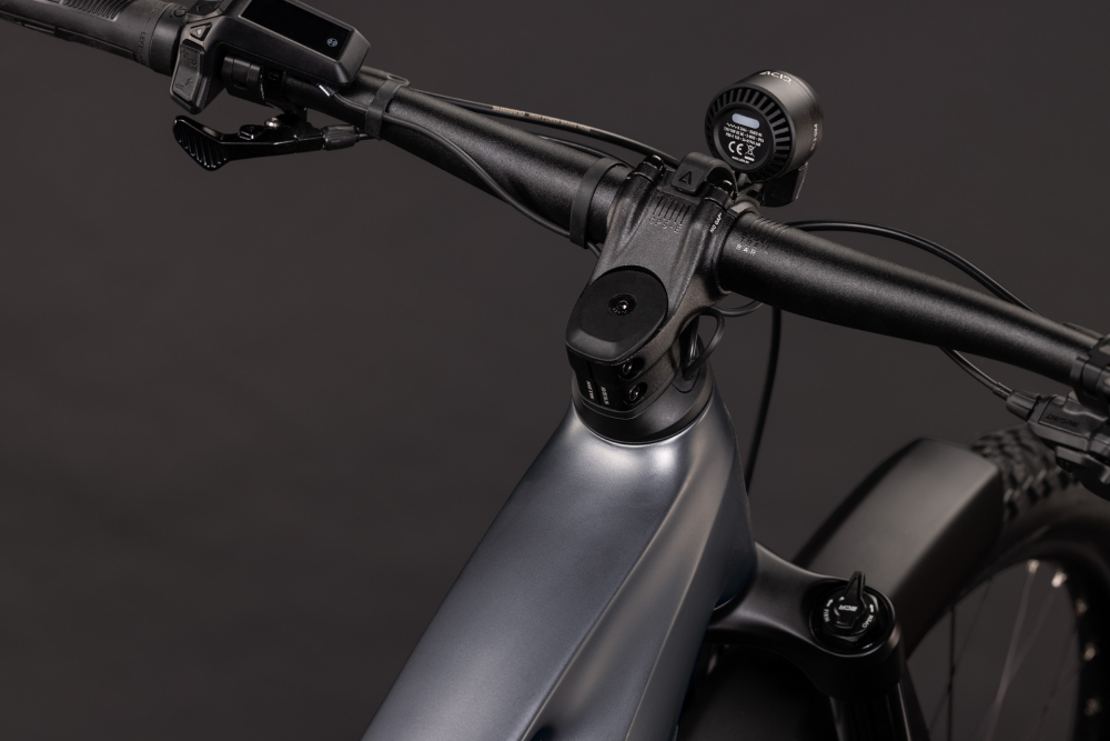 BICICLETA ELECTRICA CUBE STEREO HYBRID ONE22 PRO 800 FE SLABGREY CHROME 2027 cadru L (20") - roti 29 [2]
