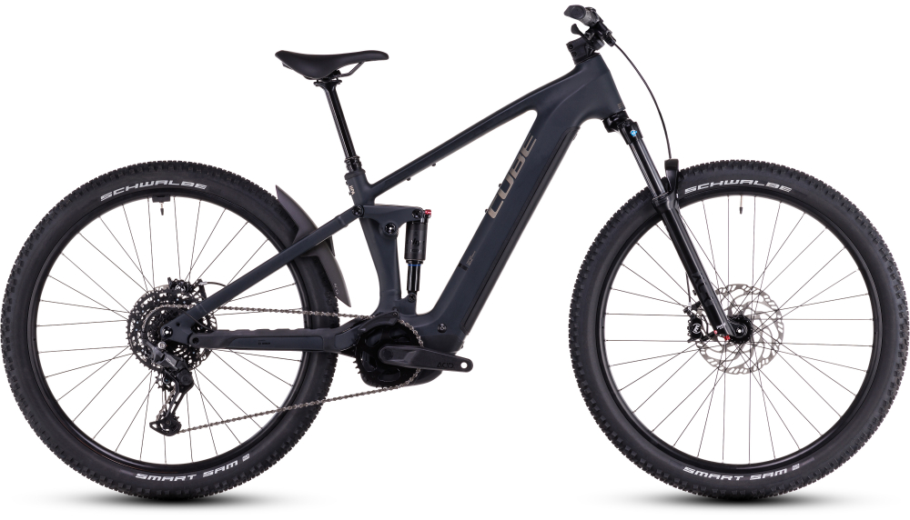 BICICLETA ELECTRICA CUBE STEREO HYBRID ONE22 PRO 800 NIGHT CHROME 2025 cadru L (20") - roti 29 [1]