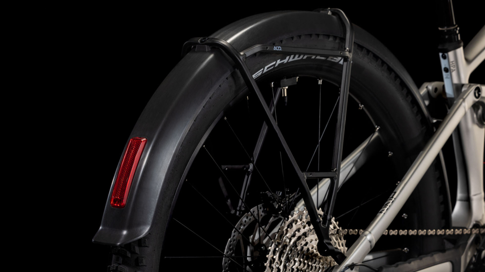 BICICLETA ELECTRICA CUBE STEREO HYBRID ONE22 RACE 800 ALLROAD SILVER BLACK 2025 cadru M (18") - roti 29 [4]