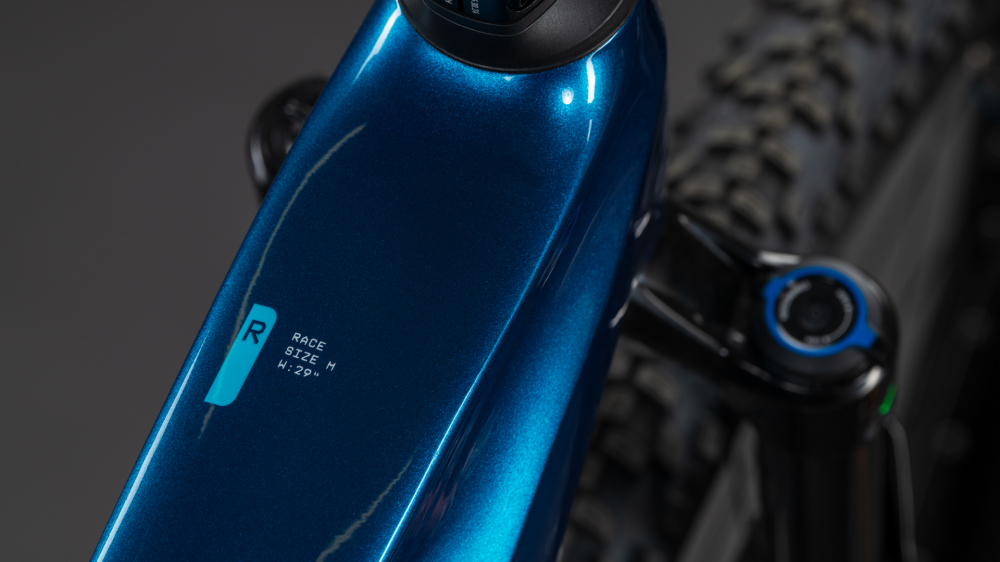 BICICLETA ELECTRICA CUBE STEREO HYBRID ONE22 RACE 800 ELECTRICBLUE WHITE 2026 cadru M (18") - roti 29 [2]