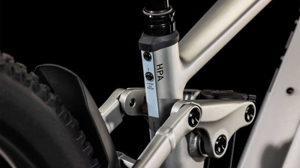 BICICLETA ELECTRICA CUBE STEREO HYBRID ONE22 RACE 800 SILVER BLACK 2025 cadru L (20") - roti 29 [4]