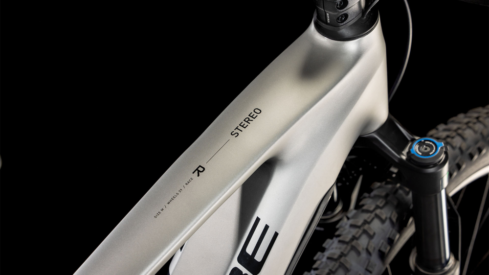 BICICLETA ELECTRICA CUBE STEREO HYBRID ONE22 RACE 800 SILVER BLACK 2025 cadru L (20") - roti 29 [2]