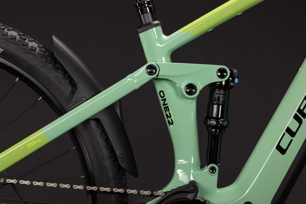 BICICLETA ELECTRICA CUBE STEREO HYBRID ONE22 SLX 800 CACTUS BLACK 2027 cadru L (20") - roti 29 [5]