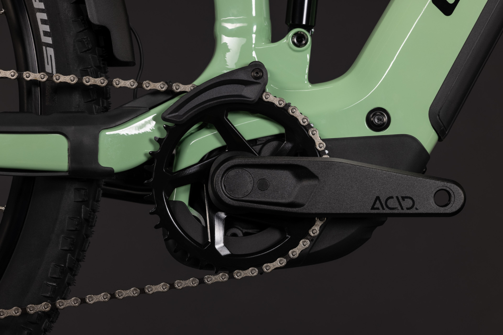 BICICLETA ELECTRICA CUBE STEREO HYBRID ONE22 SLX 800 FE CACTUS BLACK 2027 cadru M (18") - roti 29 [5]