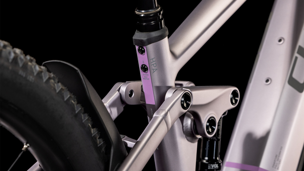 BICICLETA ELECTRICA CUBE STEREO HYBRID ONE22 SLX 800 LILACBREEZE REFLECT 2025 cadru S (16") - roti 27.5 [4]