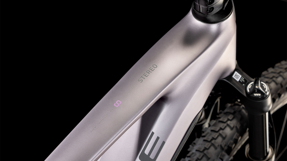 BICICLETA ELECTRICA CUBE STEREO HYBRID ONE22 SLX 800 LILACBREEZE REFLECT 2025 cadru S (16") - roti 27.5 [2]