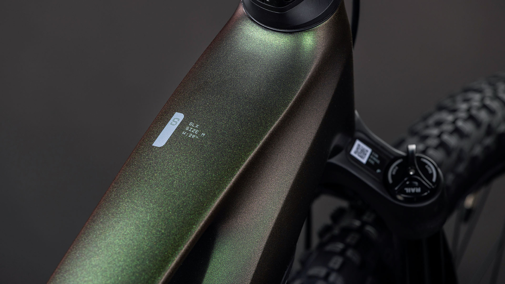 BICICLETA ELECTRICA CUBE STEREO HYBRID ONE22 SLX 800 STELLAR GREEN 2026 cadru M (18") - roti 29 [2]