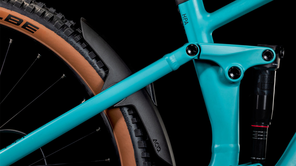 BICICLETA ELECTRICA CUBE STEREO HYBRID ONE44 EX 800 SCUBABLUE BLACK 2025 cadru S (16") - roti 27.5 [4]
