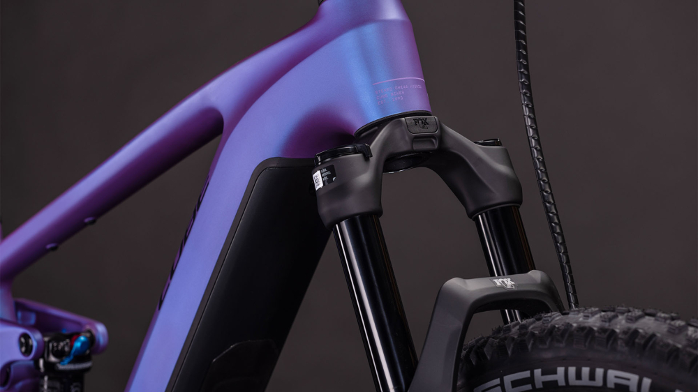 BICICLETA ELECTRICA CUBE STEREO HYBRID ONE44 EXC 800 BLUEIRIS BLACK 2026 cadru XL (22") - roti 29 [5]