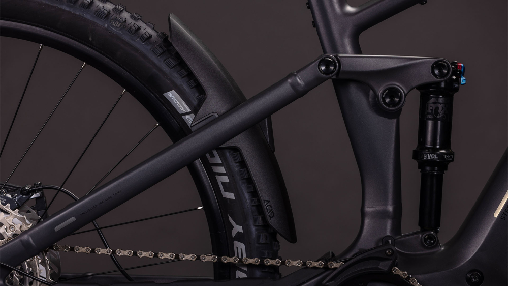 BICICLETA ELECTRICA CUBE STEREO HYBRID ONE44 EXC 800 IRONGREY CHROME 2026 cadru L (20") - roti 29 [3]