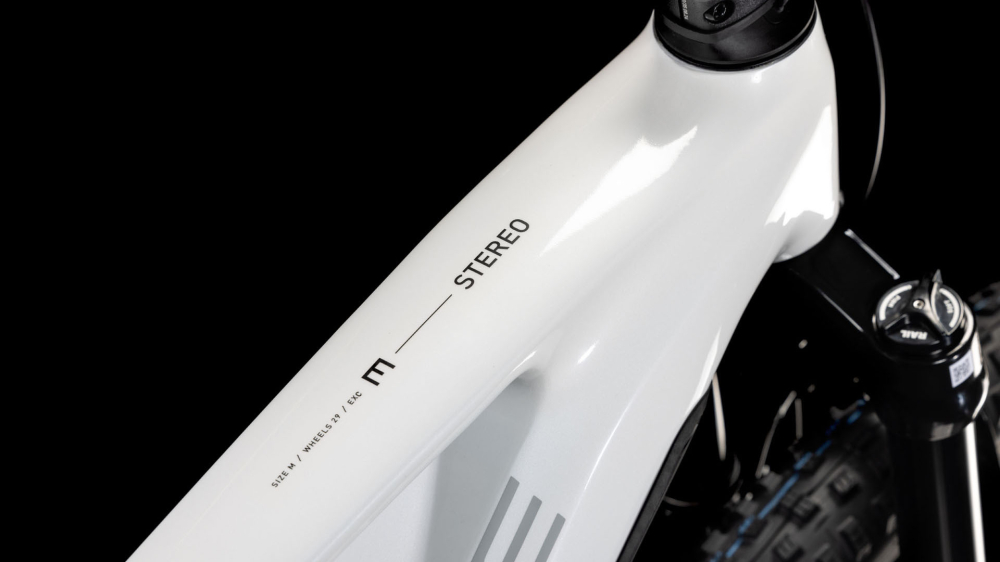 BICICLETA ELECTRICA CUBE STEREO HYBRID ONE44 EXC 800  METALLICWHITE BLACK 2025 cadru L (20") - roti 29 [2]