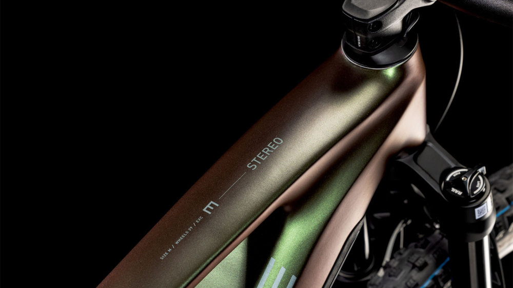 BICICLETA ELECTRICA CUBE STEREO HYBRID ONE44 EXC 800 STELLAR SHIFTIRIS 2025 cadru L (20") - roti 29 [2]