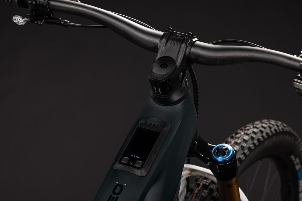 BICICLETA ELECTRICA CUBE STEREO HYBRID ONE44 HPC AT 800 CARBON WHITE 2027 cadru M (18") - roti 29 [2]