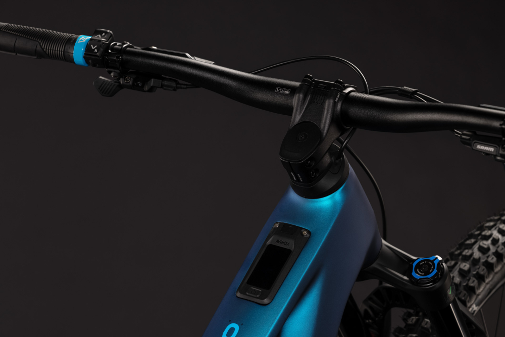 BICICLETA ELECTRICA CUBE STEREO HYBRID ONE44 HPC EXC 800 NEBULA BLUE 2027 cadru L (20") - roti 29 [2]