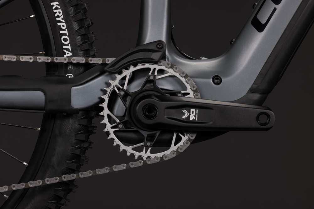 BICICLETA ELECTRICA CUBE STEREO HYBRID ONE44 HPC EXC 800 SLABGREY BLACK 2027 cadru XL (22") - roti 29 [4]