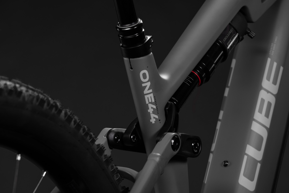 BICICLETA ELECTRICA CUBE STEREO HYBRID ONE44 HPC PRO 800 OLDGREY BLACK 2027 cadru L (20") - roti 29 [4]