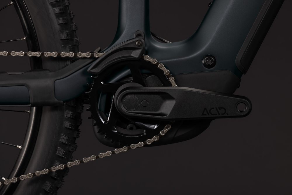 BICICLETA ELECTRICA CUBE STEREO HYBRID ONE44 HPC RACE 800 COAL GREEN 2027 cadru L (20") - roti 29 [4]
