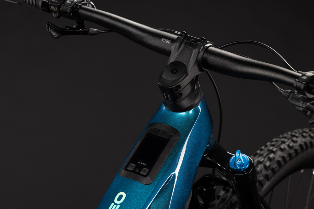 BICICLETA ELECTRICA CUBE STEREO HYBRID ONE44 HPC RACE 800 NEBULA PRIZM 2027 cadru M (18") - roti 29 [2]