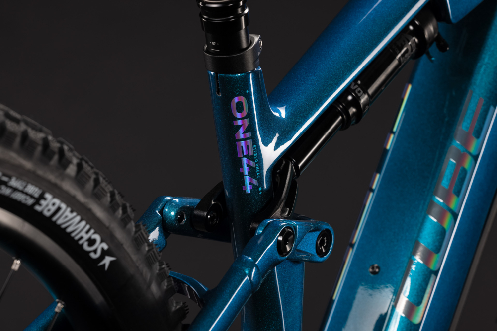 BICICLETA ELECTRICA CUBE STEREO HYBRID ONE44 HPC RACE 800 NEBULA PRIZM 2027 cadru M (18") - roti 29 [5]