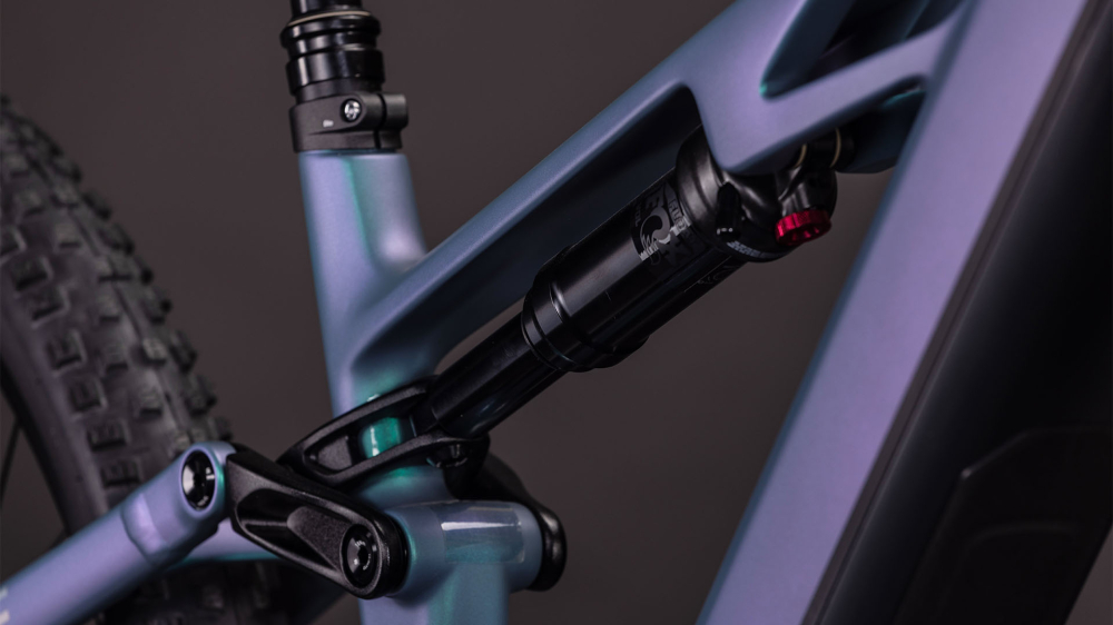 BICICLETA ELECTRICA CUBE STEREO HYBRID ONE44 HPC RACE 800 SMARAGDGREY PRISM 2026 cadru S (16") - roti 27.5 [5]