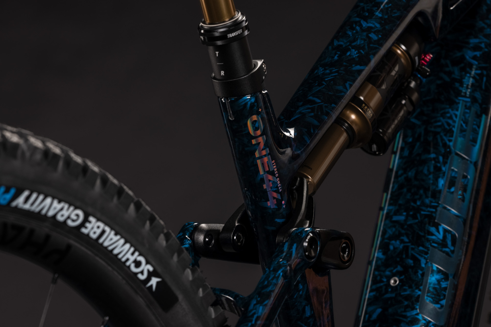 BICICLETA ELECTRICA CUBE STEREO HYBRID ONE44 HPC SLT 800 SPLINTERNAVY PRIZM 2027 cadru M (18") - roti 29 [4]