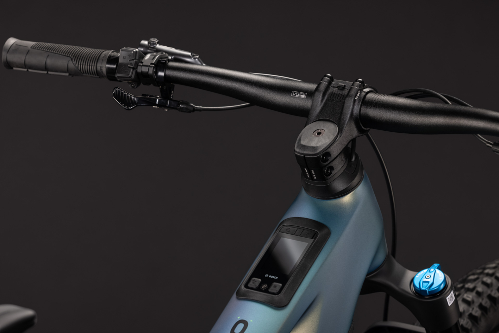 BICICLETA ELECTRICA CUBE STEREO HYBRID ONE44 HPC SLX 800 JUNGALI BLACK 2027 cadru M (18") - roti 29 [4]
