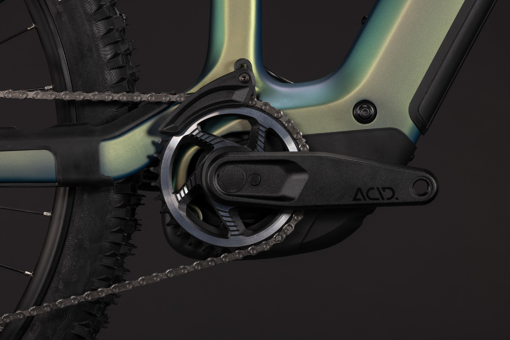 BICICLETA ELECTRICA CUBE STEREO HYBRID ONE44 HPC SLX 800 JUNGALI BLACK 2027 cadru M (18") - roti 29 [5]