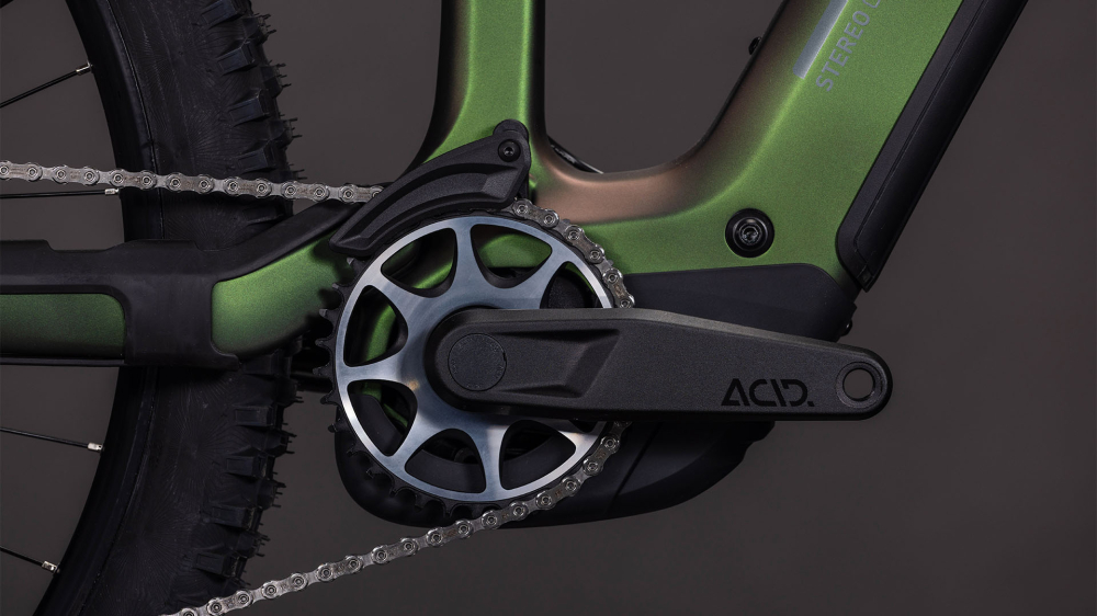 BICICLETA ELECTRICA CUBE STEREO HYBRID ONE44 HPC SLX EVO 800 STELLAR GREY 2026 cadru S (16") - roti 27.5 [3]