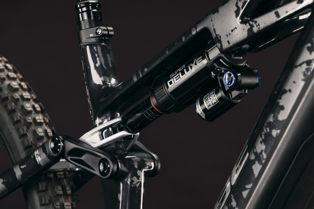 BICICLETA ELECTRICA CUBE STEREO HYBRID ONE44 HPC SUPER TM 800 GRAPHITEGLITCH GREY 2027 cadru L (20") - roti 29 [5]