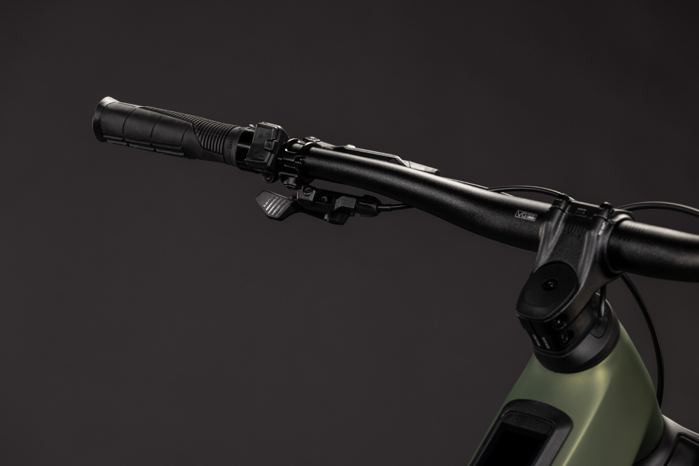 BICICLETA ELECTRICA CUBE STEREO HYBRID ONE44 HPC TM 800 REEDGREEN GILLS 2027 cadru M (18") - roti 29 [3]