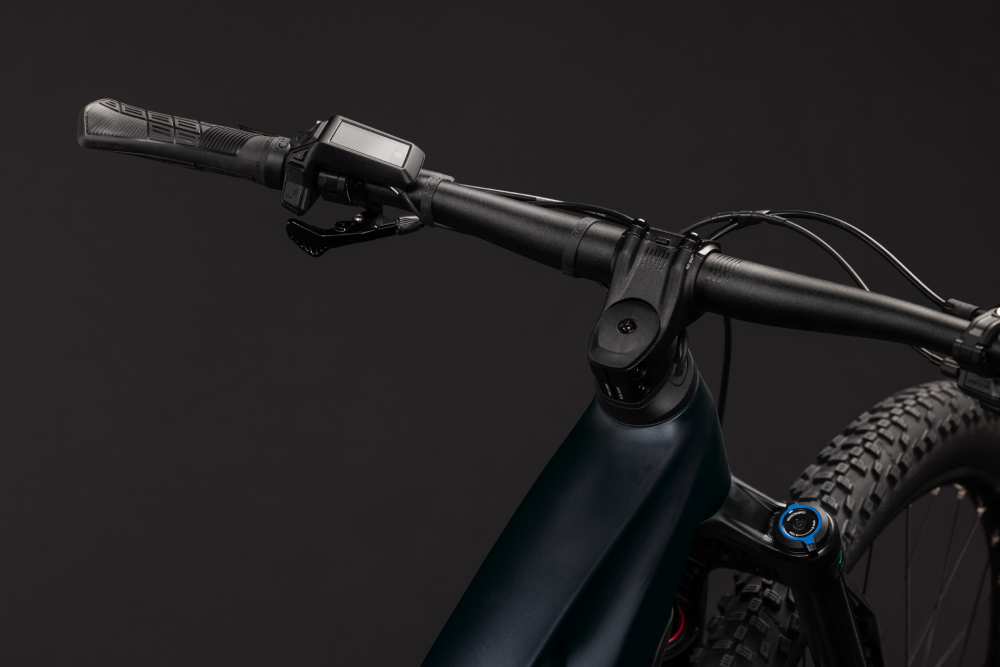 BICICLETA ELECTRICA CUBE STEREO HYBRID ONE44 PRO 800 COAL BLACK 2027 cadru S (16") - roti 27.5 [2]