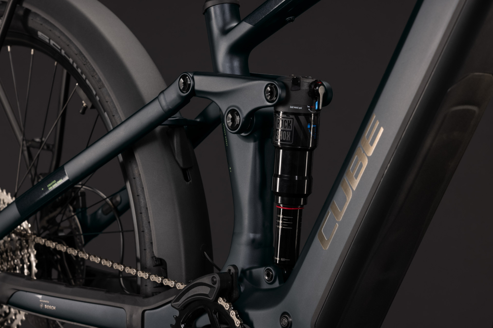 BICICLETA ELECTRICA CUBE STEREO HYBRID ONE44 PRO 800 FE COAL BLACK 2027 cadru L (20") - roti 29 [5]