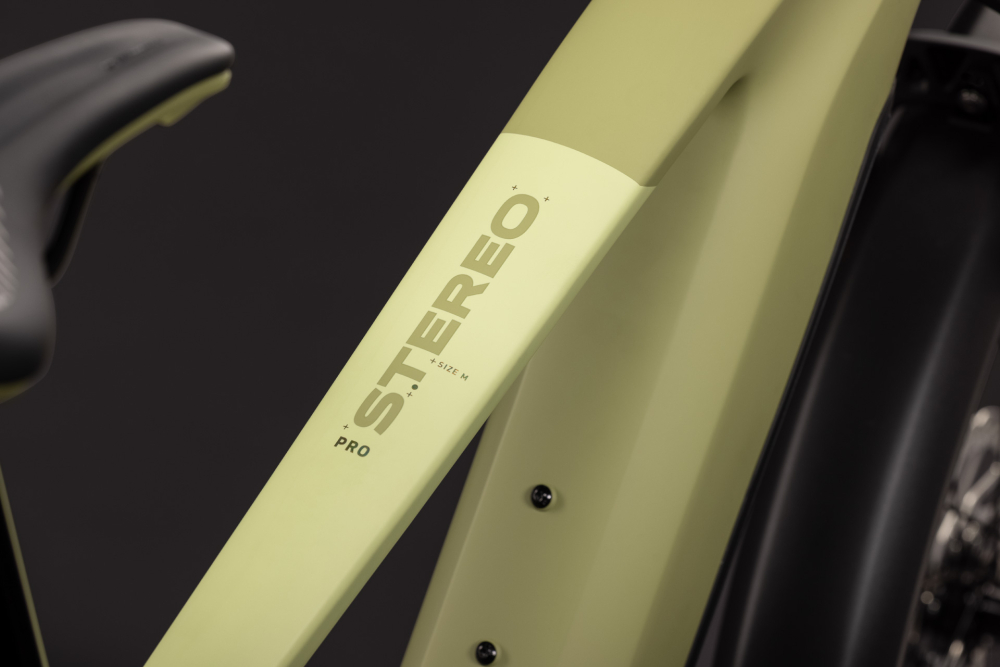 BICICLETA ELECTRICA CUBE STEREO HYBRID ONE44 PRO 800 FE SOFTWILLOW GREEN 2027 cadru L (20") - roti 29 [3]