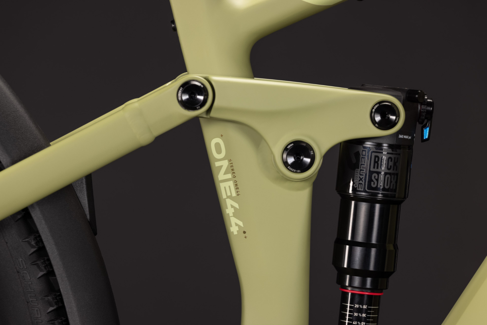 BICICLETA ELECTRICA CUBE STEREO HYBRID ONE44 PRO 800 FE SOFTWILLOW GREEN 2027 cadru L (20") - roti 29 [5]