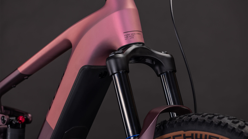 BICICLETA ELECTRICA CUBE STEREO HYBRID ONE44 PRO 800 SHIFTBLUSH RAISIN 2026 cadru L (20") - roti 29 [5]