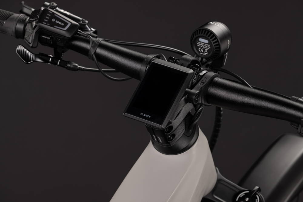 BICICLETA ELECTRICA CUBE STEREO HYBRID ONE44 SLX 800 FE OATGREY GREY 2027 cadru S (16") - roti 27.5 [2]