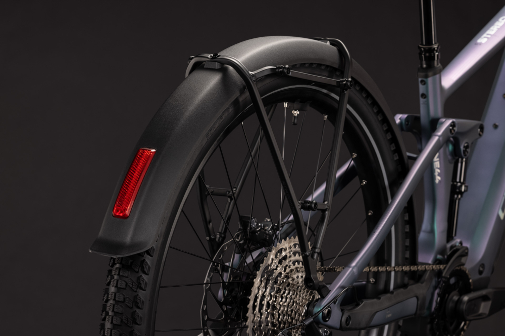 BICICLETA ELECTRICA CUBE STEREO HYBRID ONE44 SLX 800 FE SMARAGDGREY CHROME 2027 cadru M (18") - roti 29 [4]