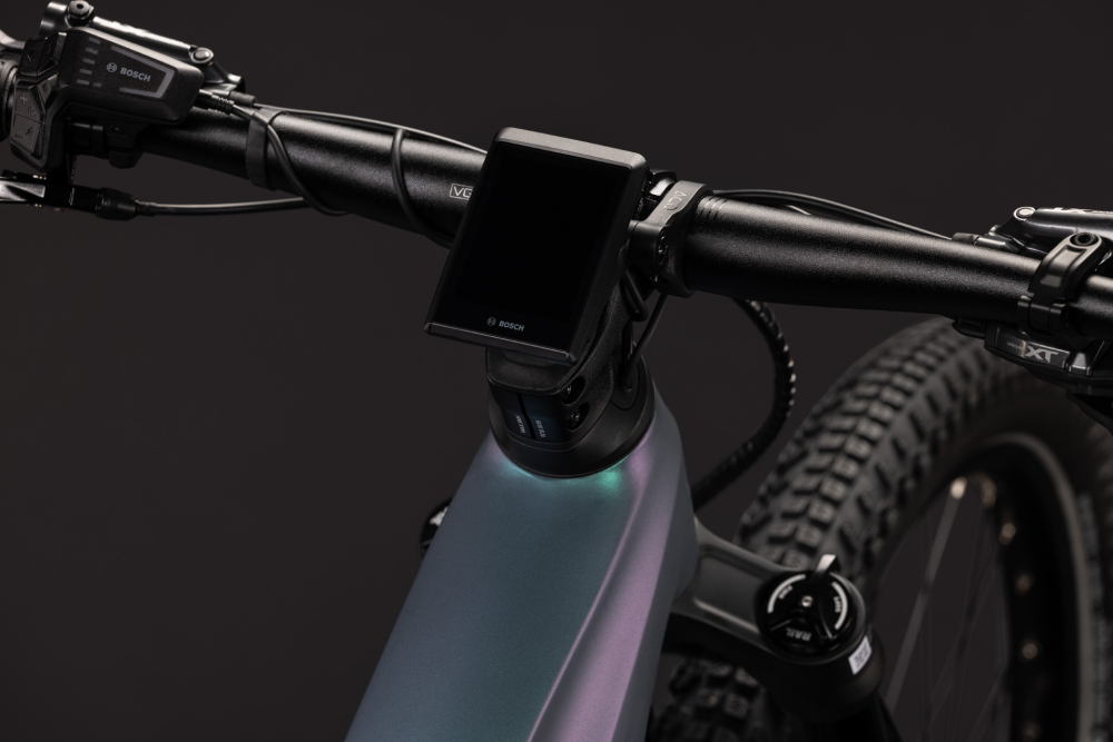 BICICLETA ELECTRICA CUBE STEREO HYBRID ONE44 SLX 800 SMARAGDGREY CHROME 2027 cadru L (20") - roti 29 [2]