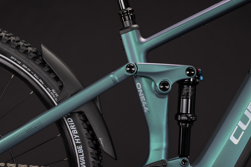 BICICLETA ELECTRICA CUBE STEREO HYBRID ONE44 SLX 800 SMARAGDGREY CHROME 2027 cadru L (20") - roti 29 [5]