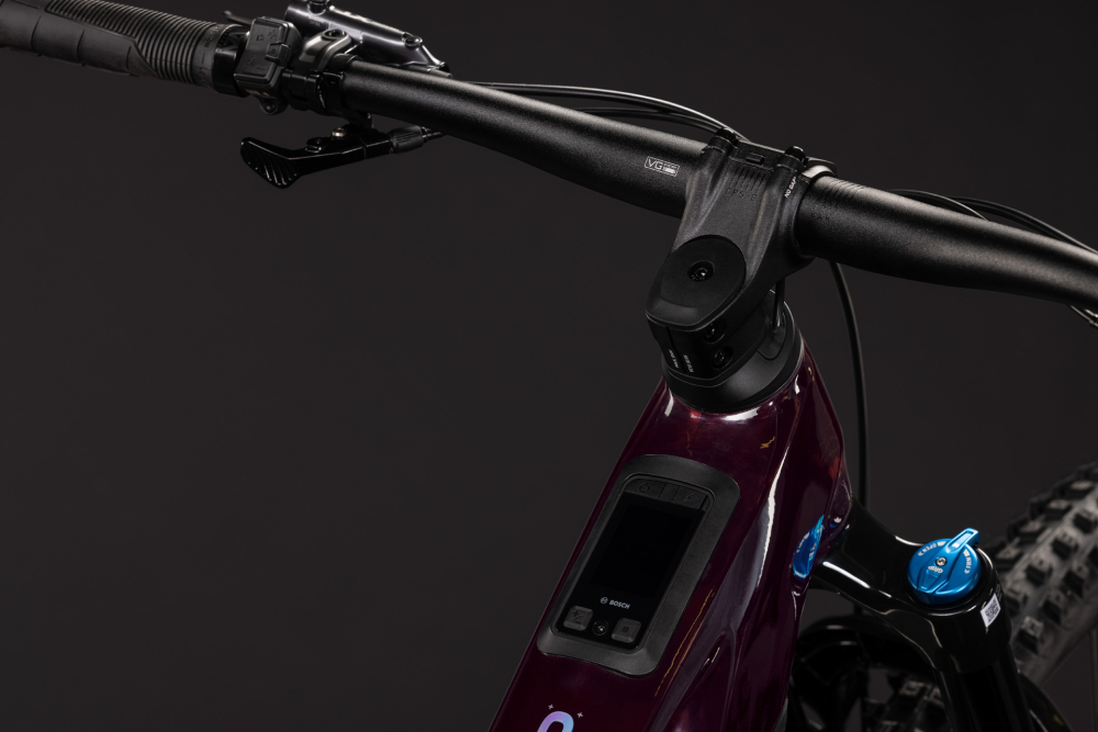 BICICLETA ELECTRICA CUBE STEREO HYBRID ONE77 HPC SLX 800 LIQUIDRED BLACK 2027 M [2]