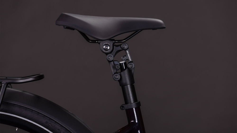 BICICLETA ELECTRICA CUBE SUPREME HYBRID COMFORT PRO 600 EASY ENTRY SOLARECLIPSE GOLD 2026 46 cm [5]