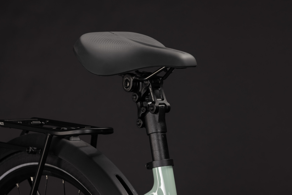 BICICLETA ELECTRICA CUBE SUPREME HYBRID DELUXE ONE 600 EASY ENTRY ALOEGREEN REFLEX 2027 cadru 46cm - roti 28 [5]